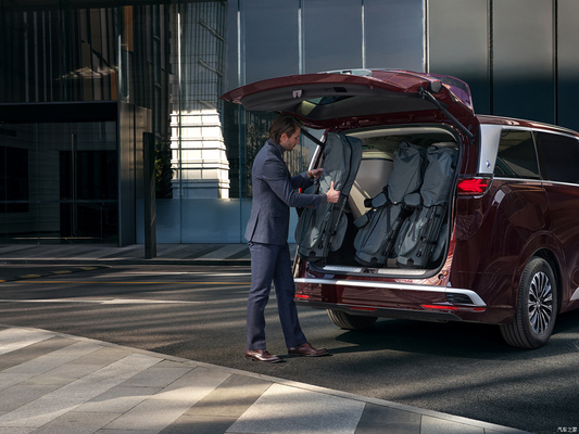 1-25000 마일 2023 전기 BYD 덴자 하이브리드 자동차 앞 디스크+뒤 디스크 EV MPV