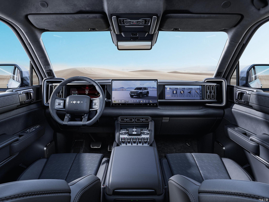 큰 재미 고급 BYD Fangchengbao 5 하이브리드 자동차 EV SUV 오프로드 차량 R18 타이어 크기