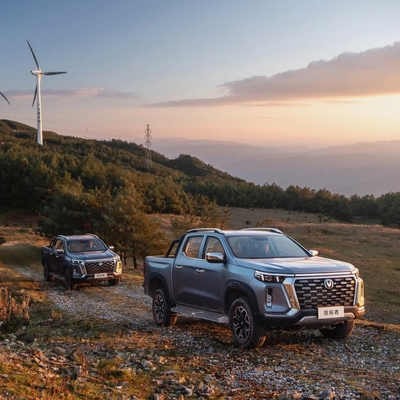 차난 란타제 2.0t 수동 자동 LED 전등 픽업 자동차 유로 6 배출량