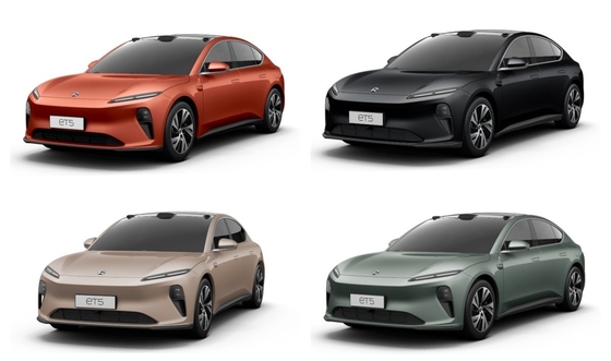 2023년 Nio Et5t 다중 링크 전면 서스펜션 대형 공간 에너지 EV 자동차