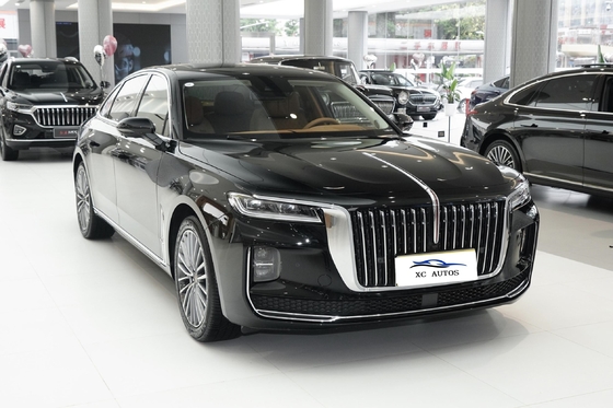 럭셔리 홍콩치 H9 2022 2.0t EV 전기 자동차 전면 4 후면 4 레이더 4988*1875*1470mm