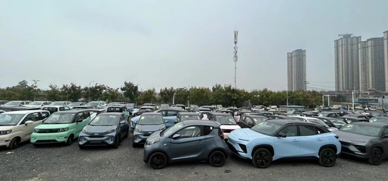 시속 170km/h의 최고 속도와 최대 토크 360Nm의 Chery Little Ant 전기 차량