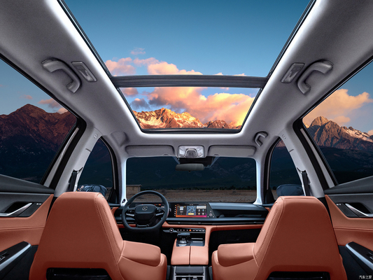 장안 Cs75 플러스 가솔린 SUV 좌측 운전 150-200PS 최대 전력 가죽 좌석