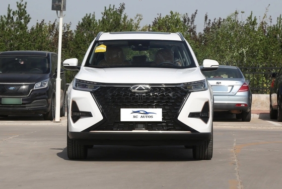 전면 4 후면 2 레이더 체리 티고 8 중형 SUV 2024 390T 4WD 피크 5 좌석 가솔린 자동차