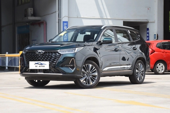 전면 4 후면 2 레이더 체리 티고 8 중형 SUV 2024 390T 4WD 피크 5 좌석 가솔린 자동차