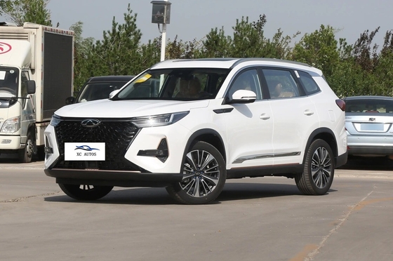 전면 4 후면 2 레이더 체리 티고 8 중형 SUV 2024 390T 4WD 피크 5 좌석 가솔린 자동차
