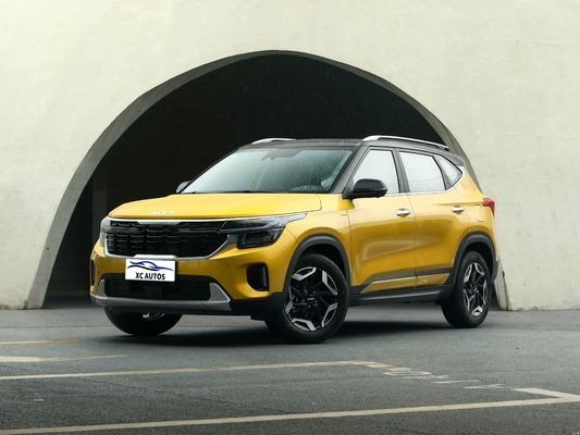 가죽 좌석 기아 셀토스 SUV 1.5L 115hp 연료 자동차 스포츠 셀토스 자동 변속기