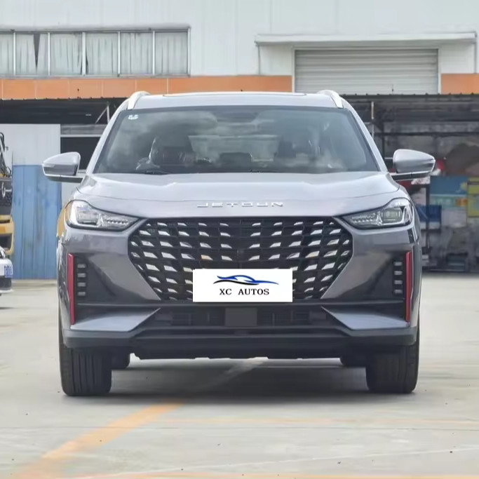 LED 헤드라이트 Jetour X70 PRO 7 좌석 자동차 차량 가솔린 가솔린 SUV 앞 4 후 4 레이더
